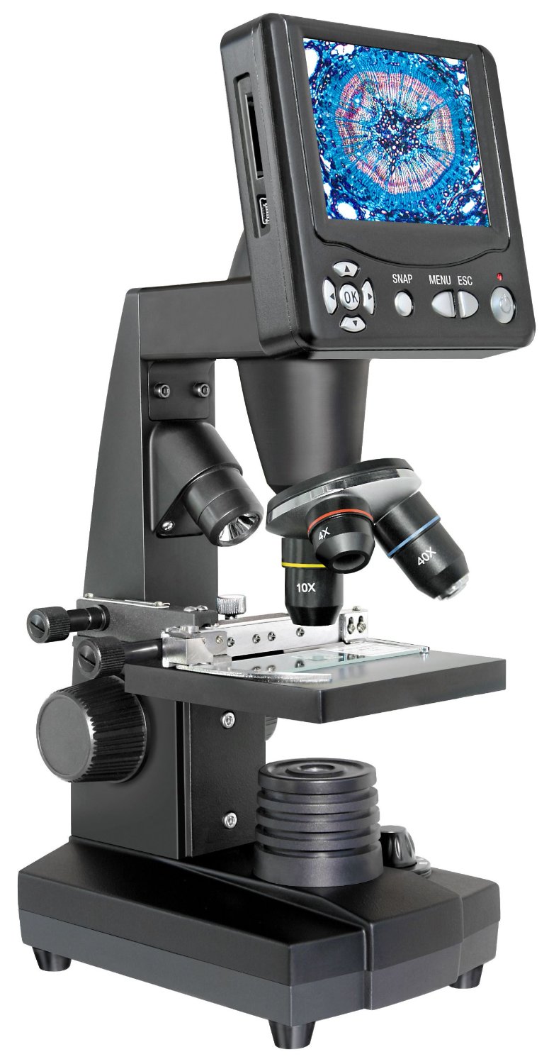 Bresser Microscopio LCD 40x - 1600x